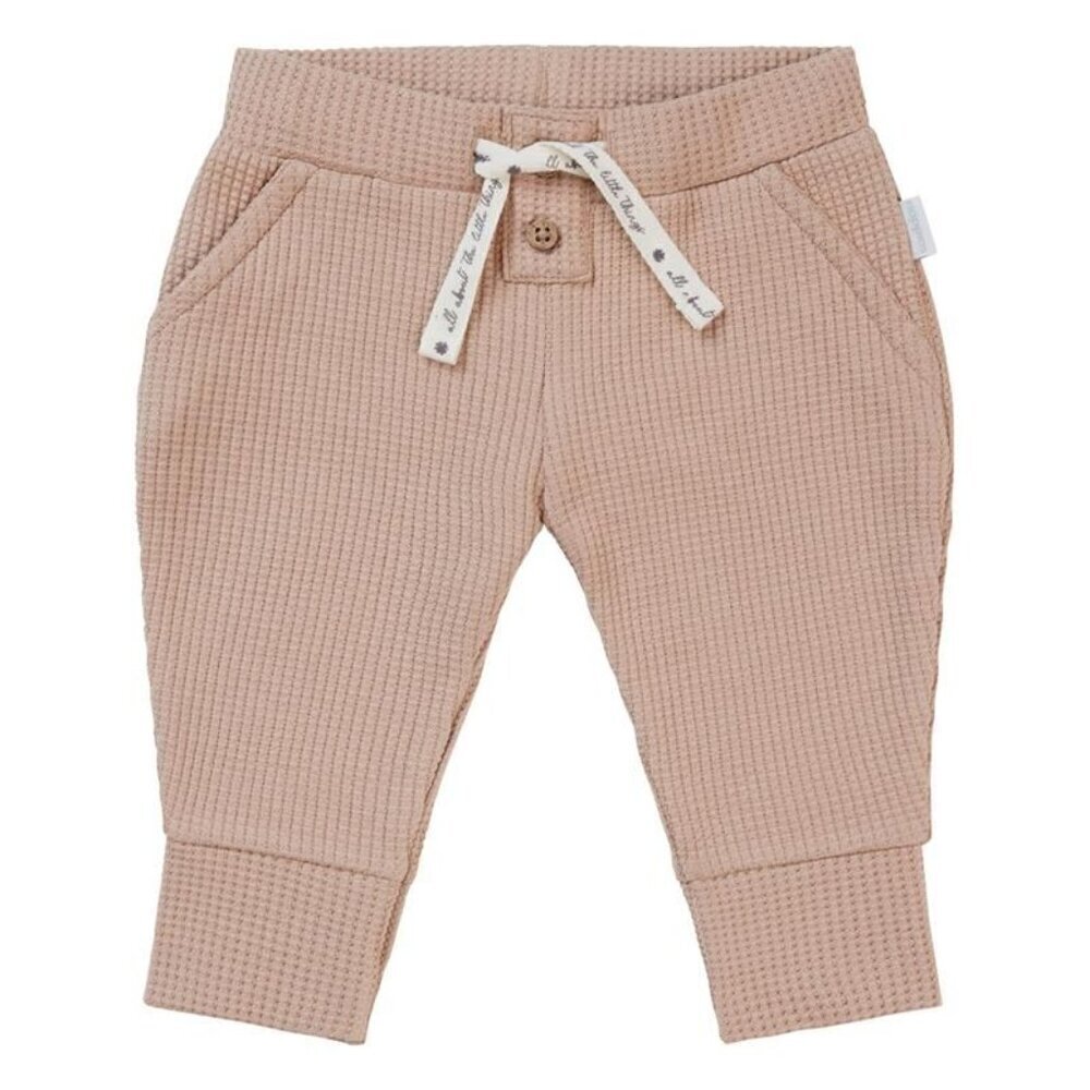 NWT - Organic beige waffled pants, unisex, Noppies​​​​​